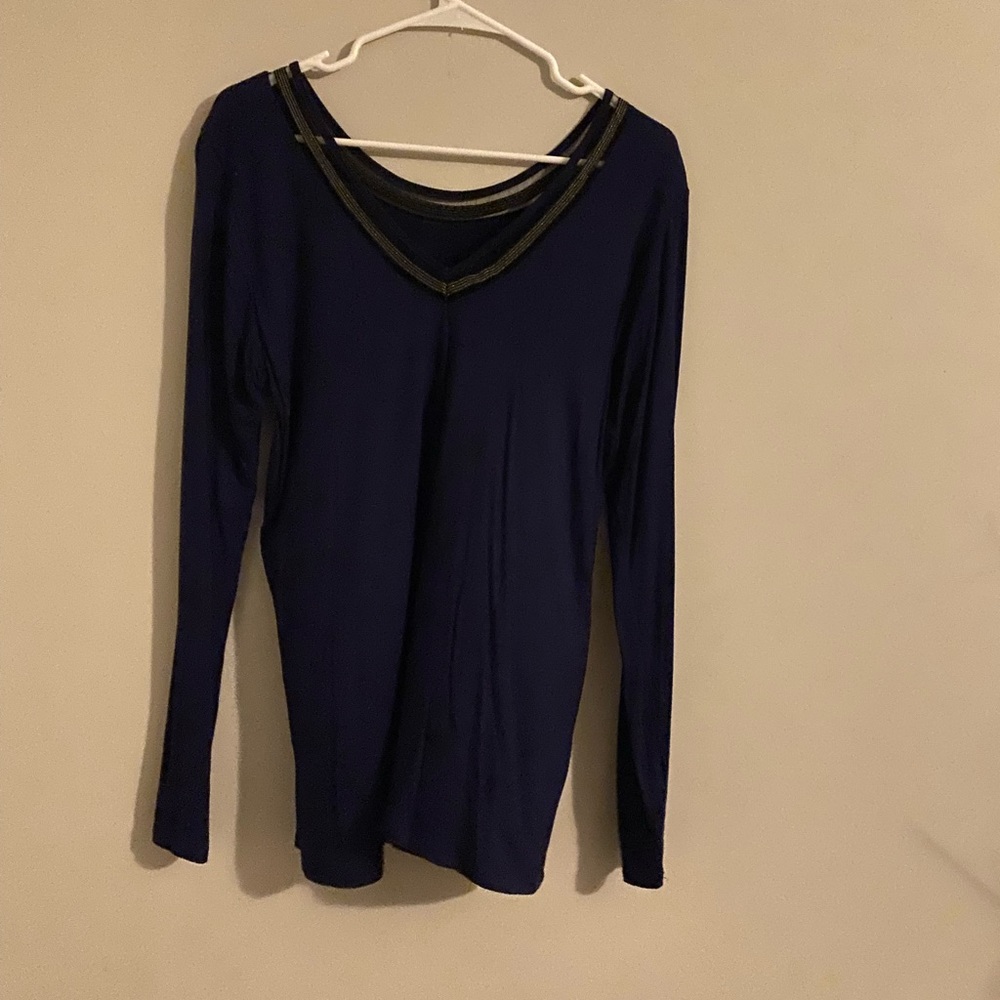 Navy Blouse